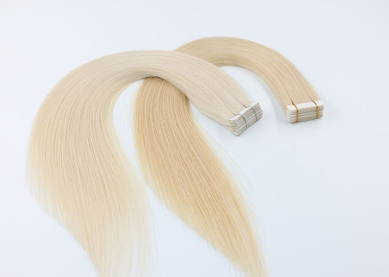 Adhesive Tape-In Hair Extensions